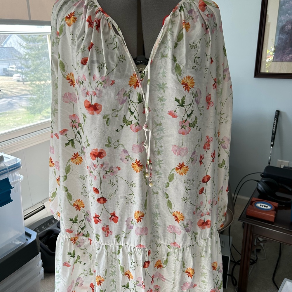 Floral Tie-Front top brand new bought in Europe.